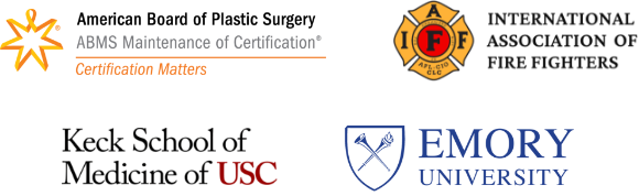 Dr. Thomas Hagopian credentials: ABPS, International Association of Firefighters, Keck School of Medicine, and Emory University
