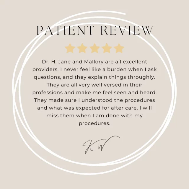Hearing from patients is one of the most meaningful parts of what we do. If you have had an experience with our team and feel comfortable sharing your journey, we would truly appreciate a review. Your words help others who are searching for answers feel more informed, supported, and hopeful as they take their next step. Thank you for trusting us and for being part of this community.

You can leave us a review on Google here: https://tinyurl.com/ReviewHPS
Or RealSelf here: https://www.realself.com/review/write?dr_id=10872634

#PatientStories #PatientReview #HagopianPlasticSurgery
